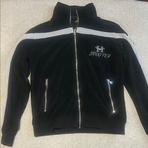 Jordan Craig Velour Track Jacket with Hero Fly Logo